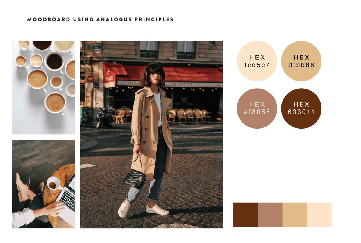 Moodboards - student project