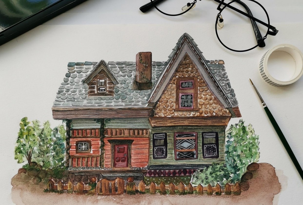 House Portrait - student project