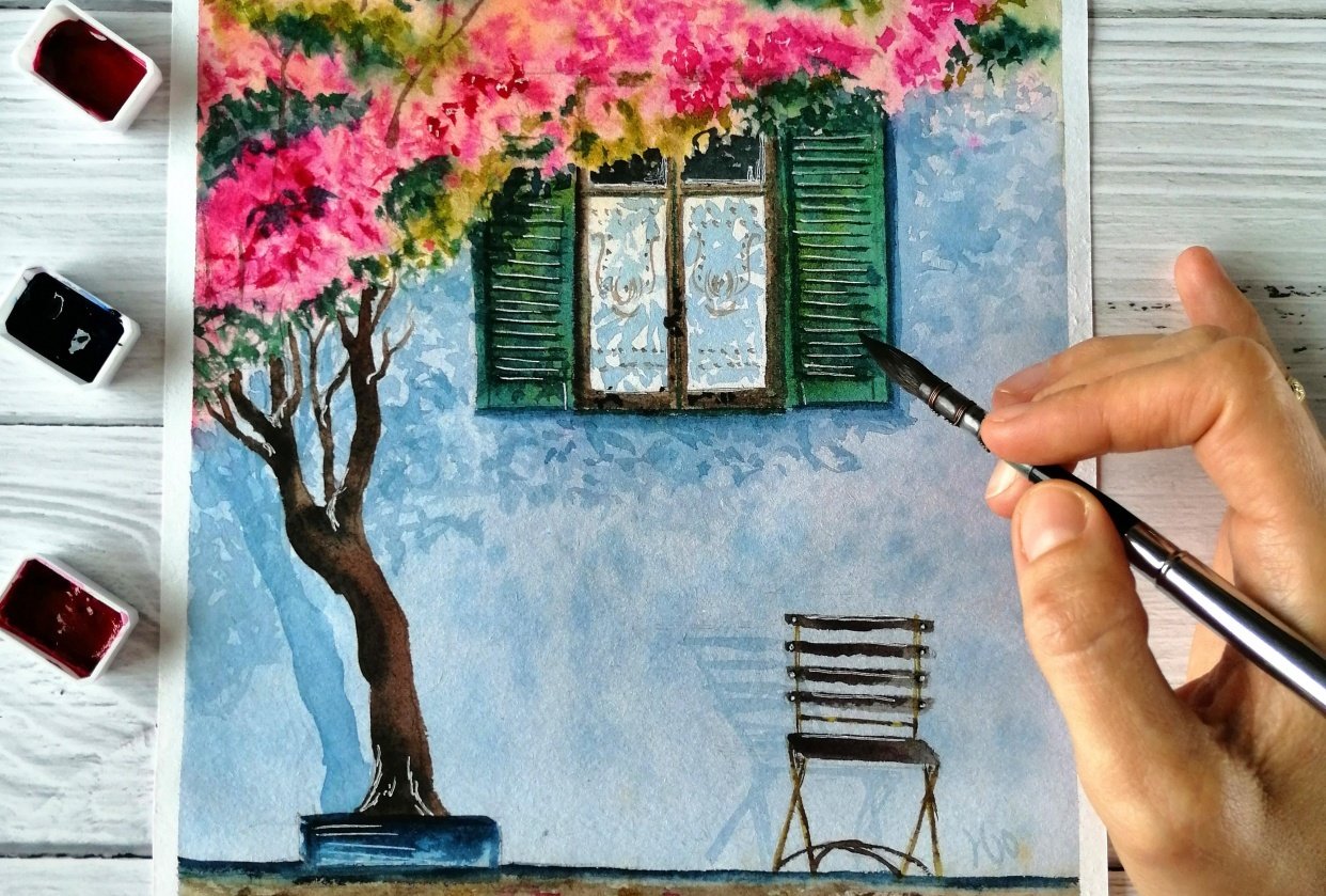 Pink and Blue - student project
