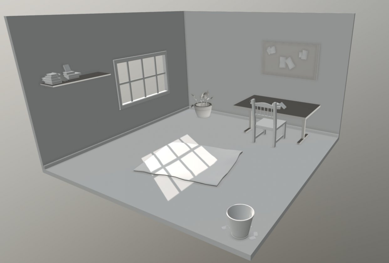 a little diorama - student project