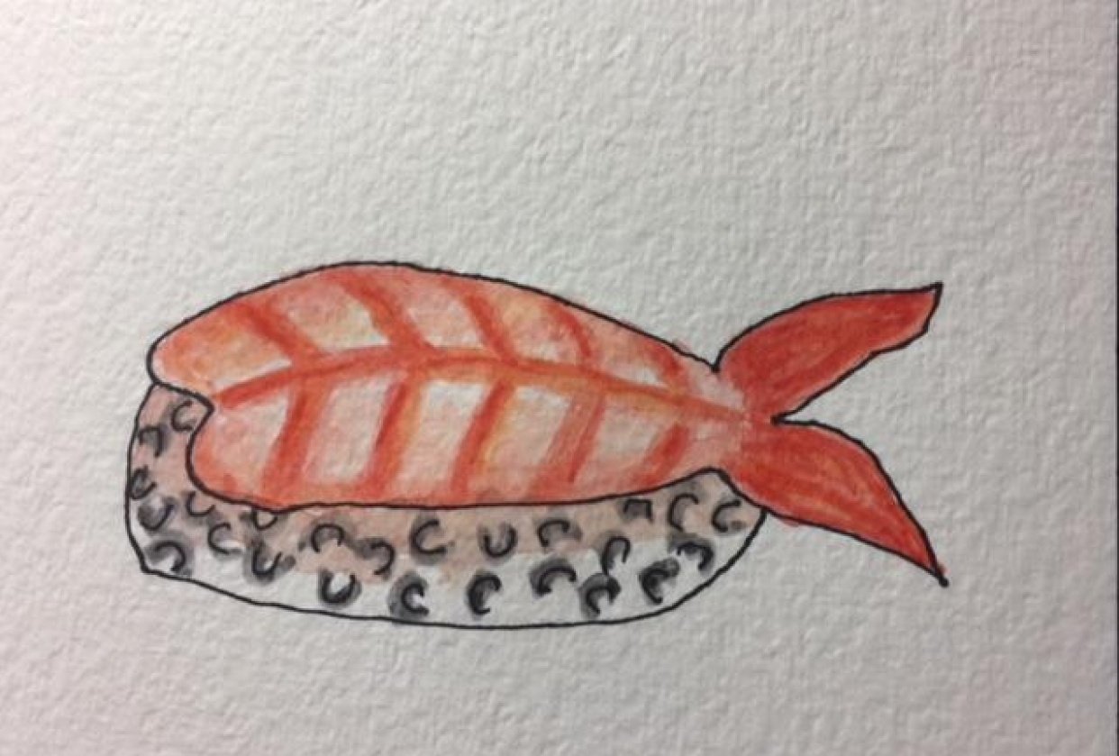 Nigiri sushi - student project