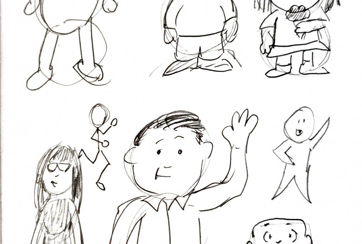 drawing bodies Skillshare Student Project