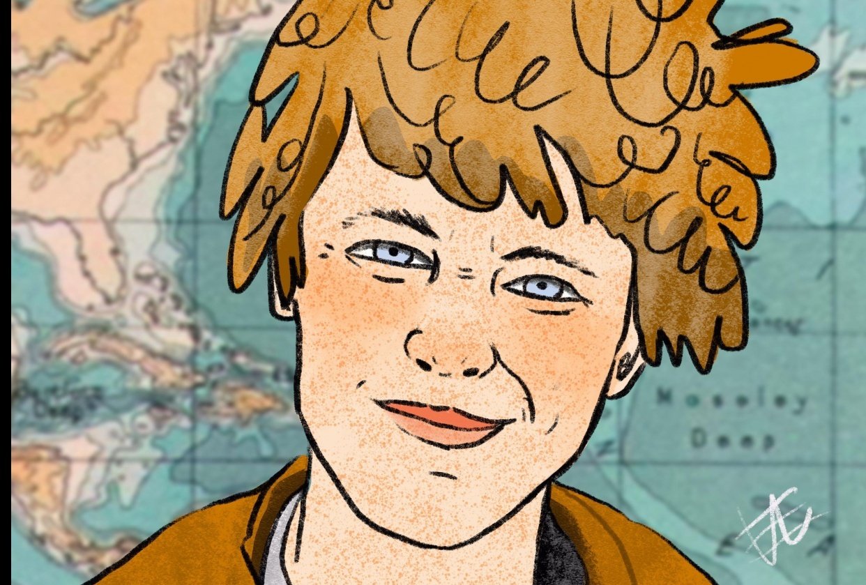 Amelia Earhart Portrait | Skillshare Student Project