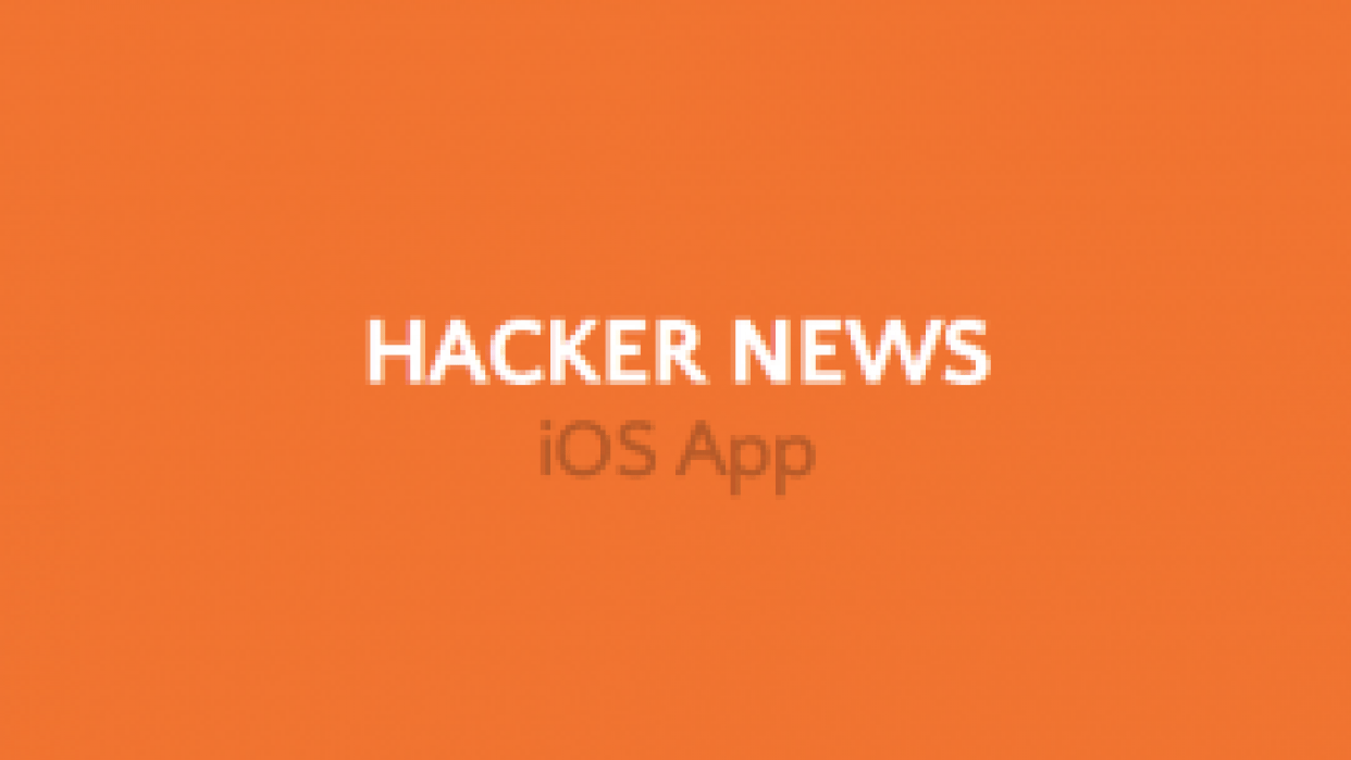 Hacker News iOS App - student project