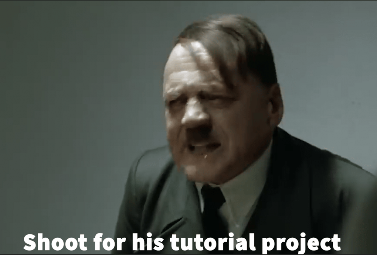 Hitler's walk in the park - student project