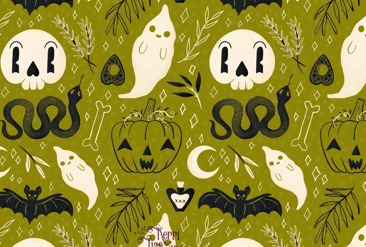 Retro Halloween Skillshare Student Project