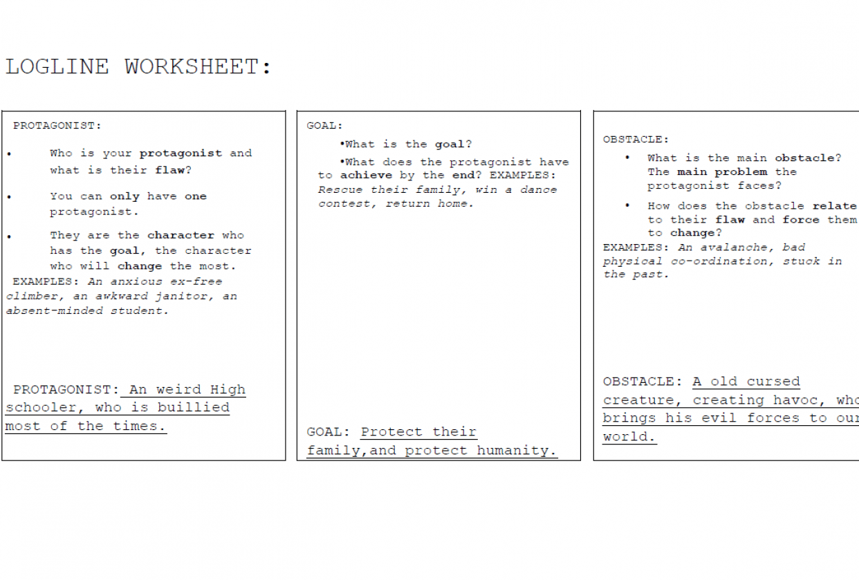 Logline - student project