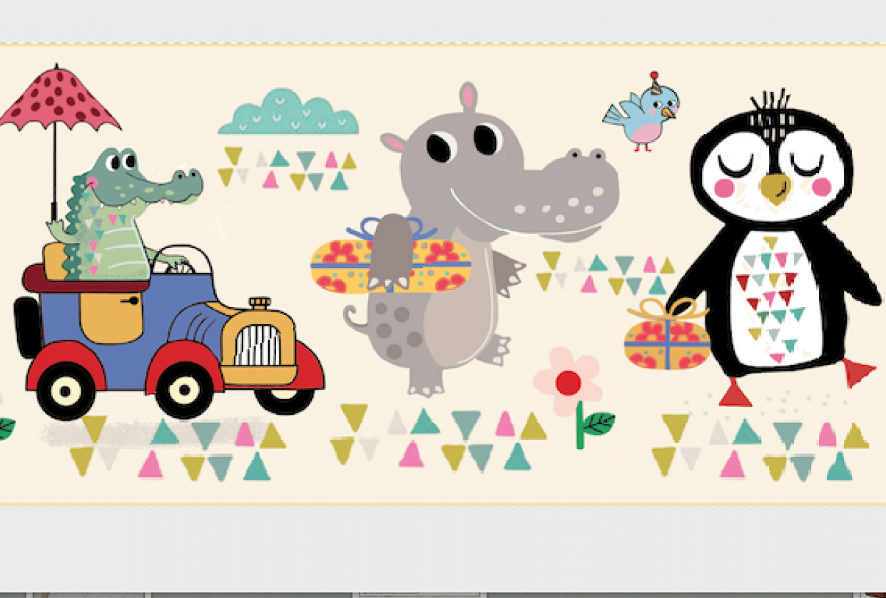 Birthday Wrap. - student project