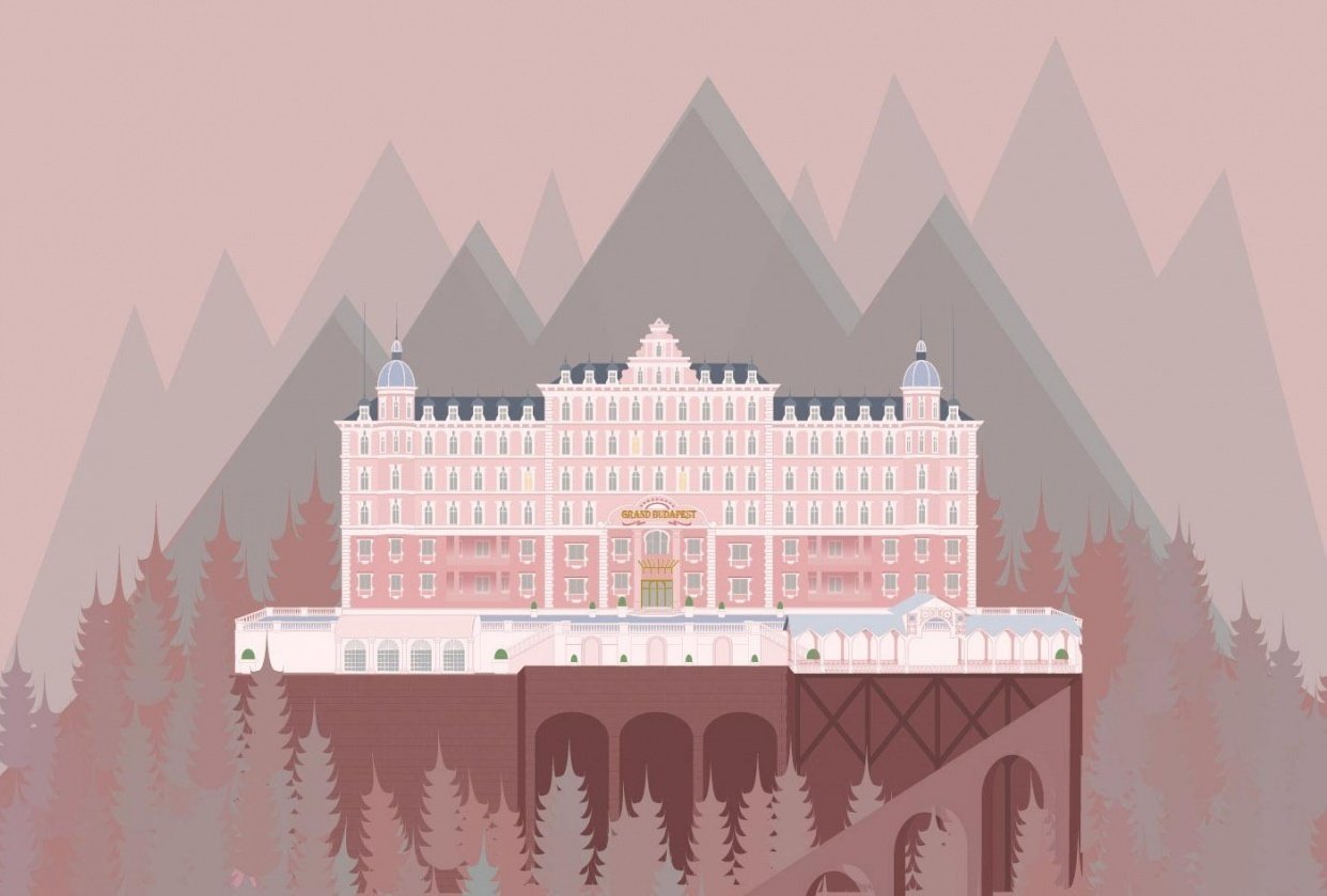 Grand Budapest Hotel - student project