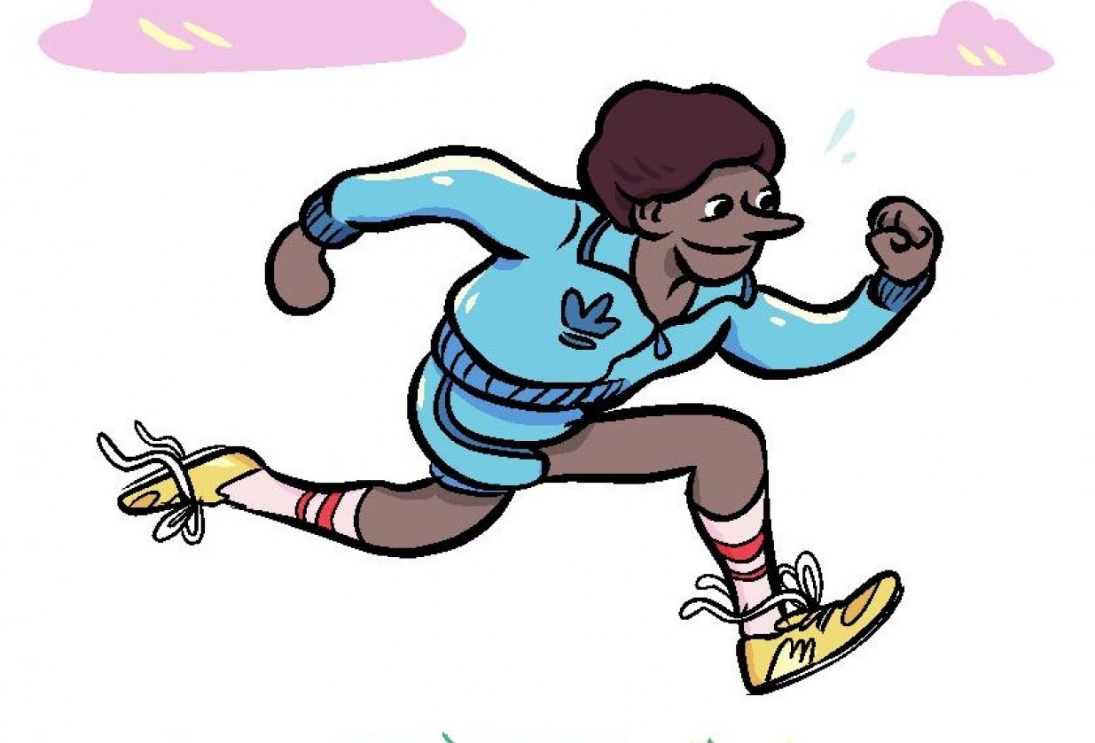 Out for a jog! - student project