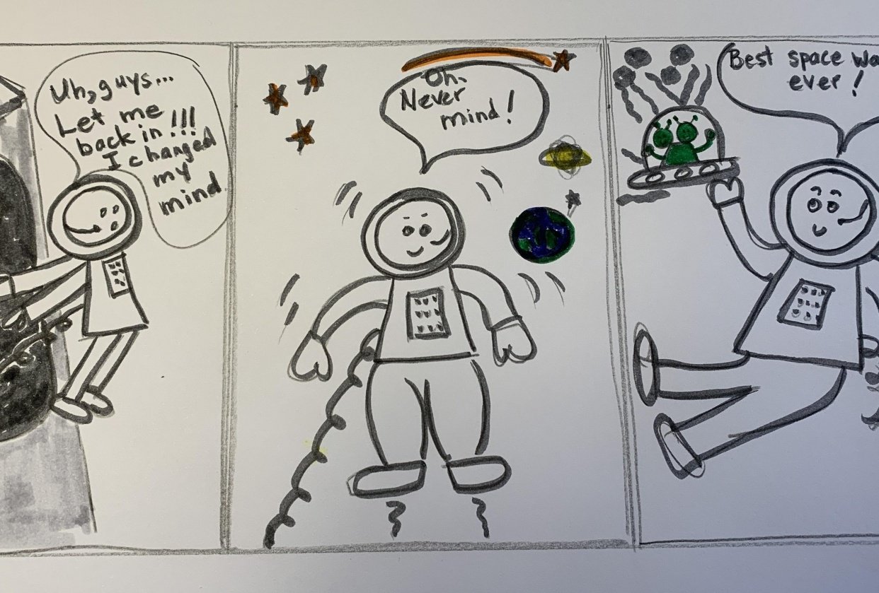 Space Walk Skillshare Student Project