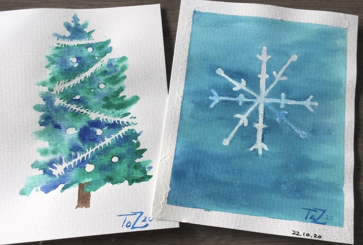 Christmas Cards - student project