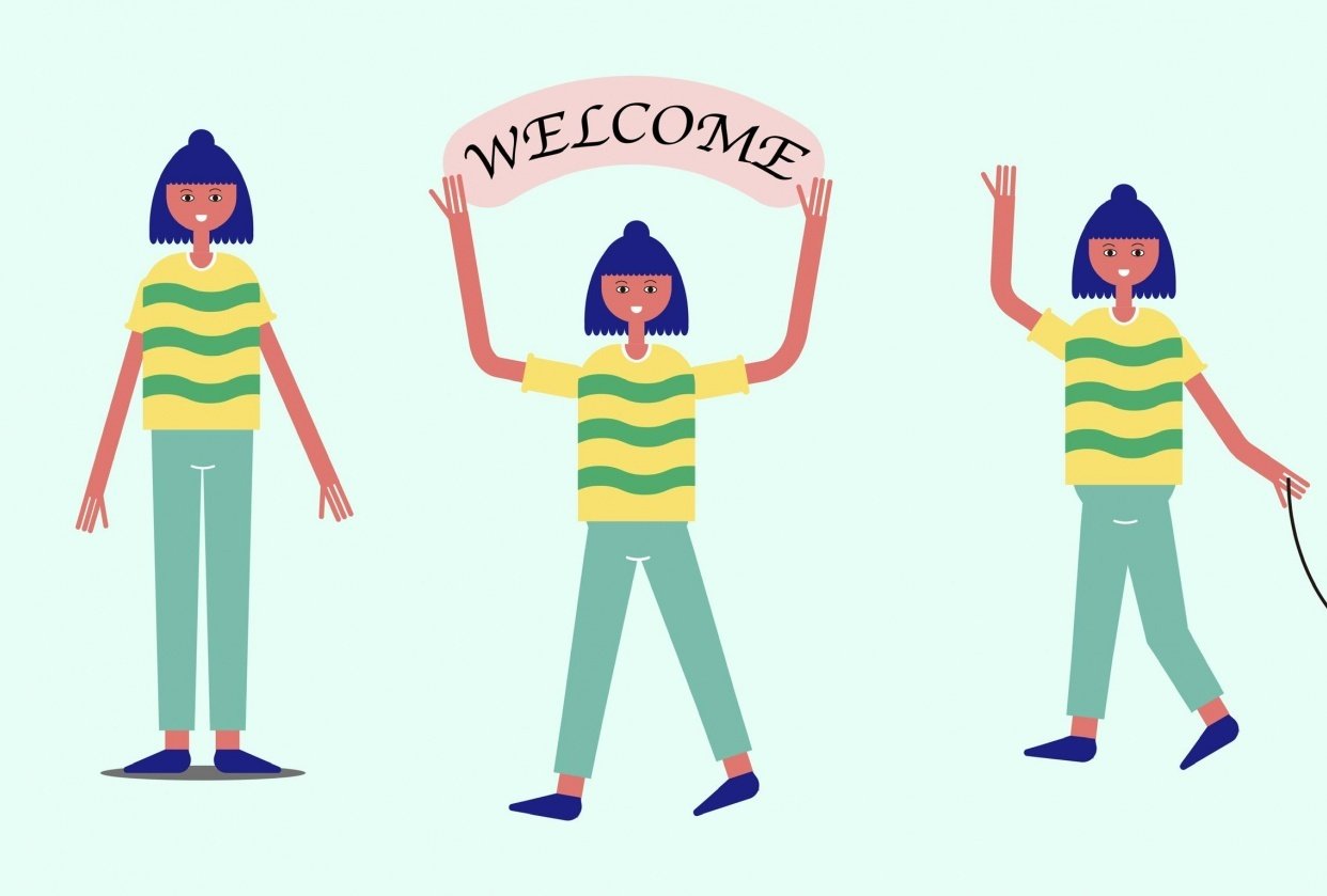 Easy 5 Minute Characters In Adobe Illustrator - New Technique - student project