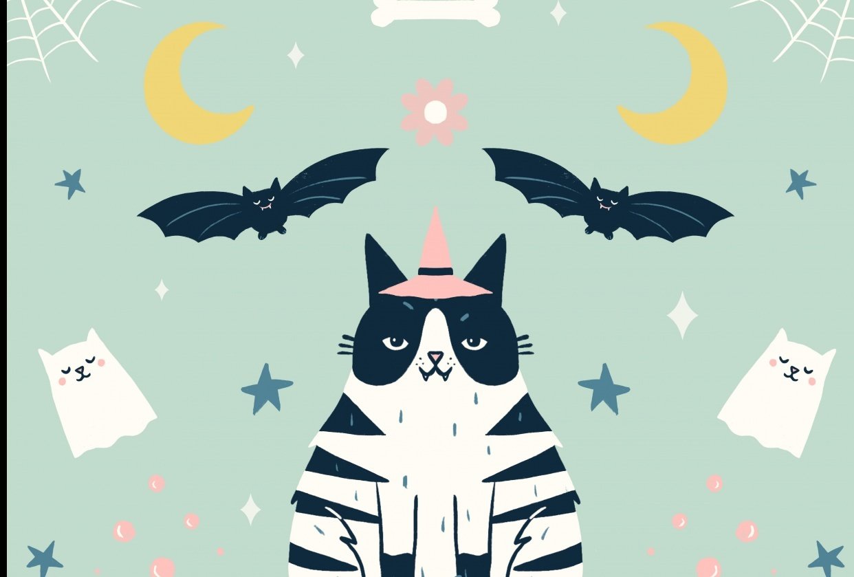 Spooky Kitten - student project