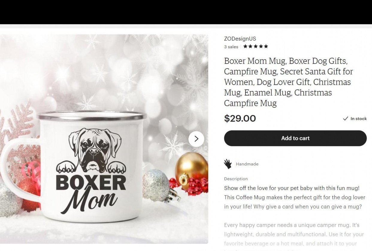 Just getting started with Etsy - student project