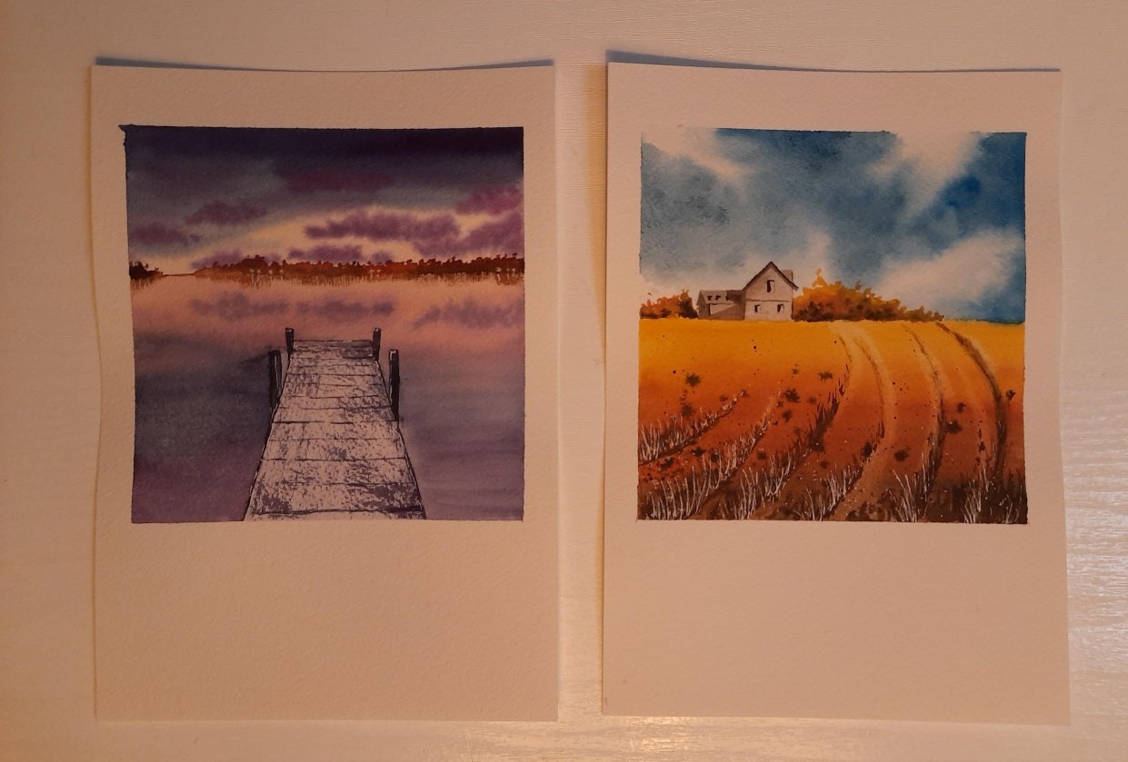 Lake & Field - student project