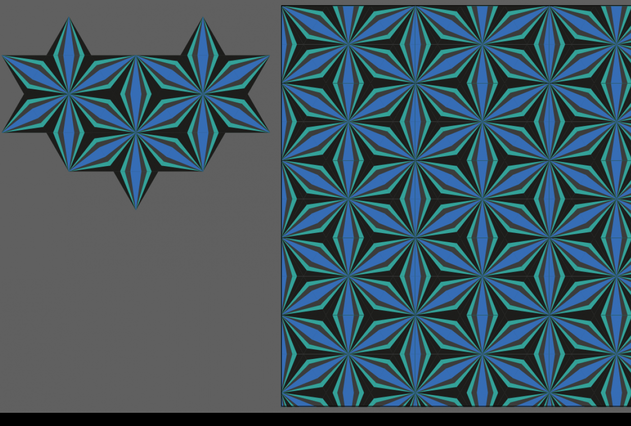 Star Pattern - student project