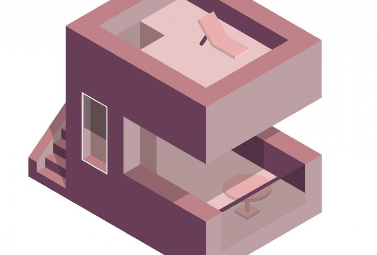 Isometric House - student project