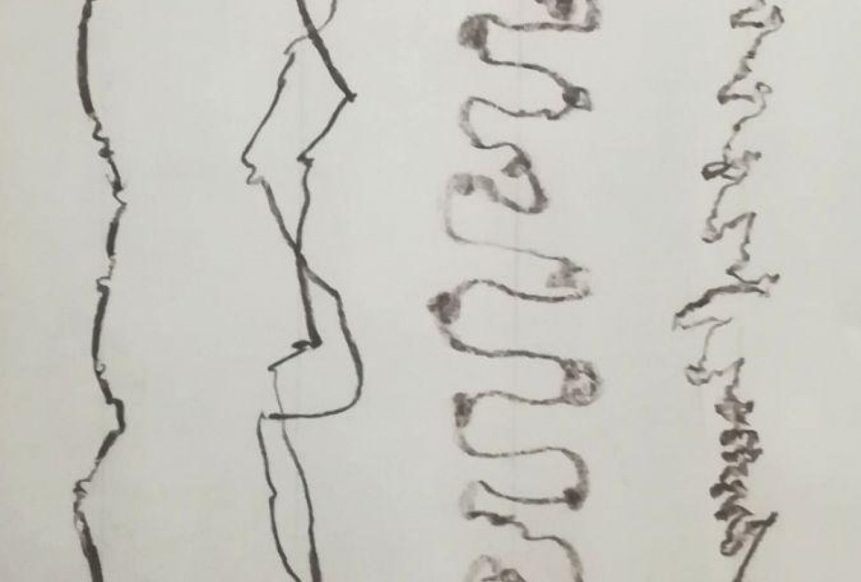 Dynamic mark making - student project