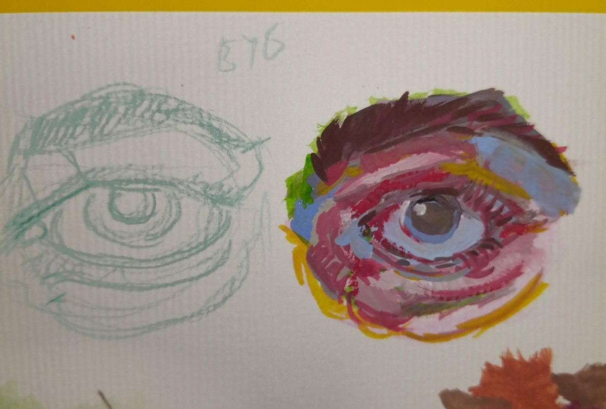 Eye study - student project