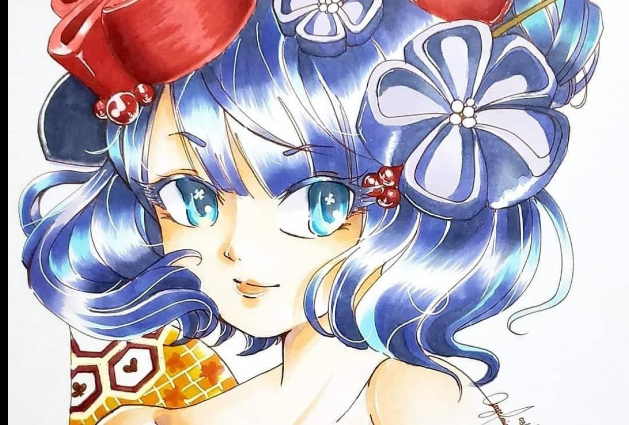 Fate Grand Order - Hokusai - student project
