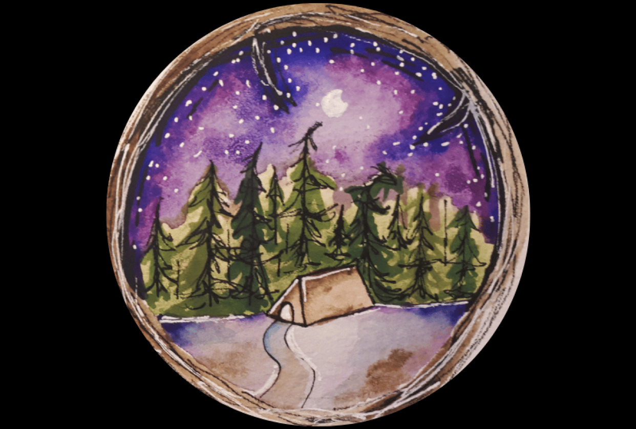 Let's Go Camping - My Step by Step - student project