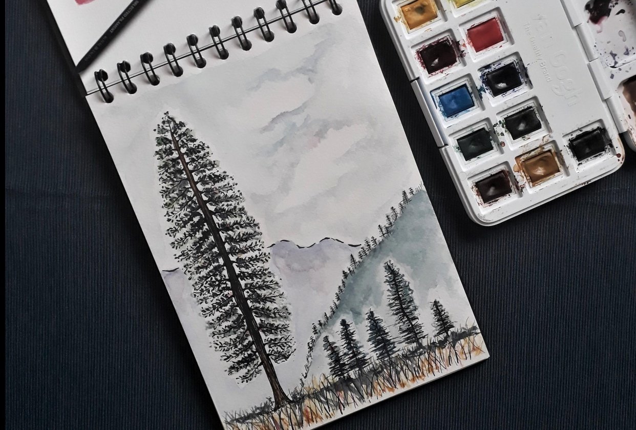 Landscape exercise - student project