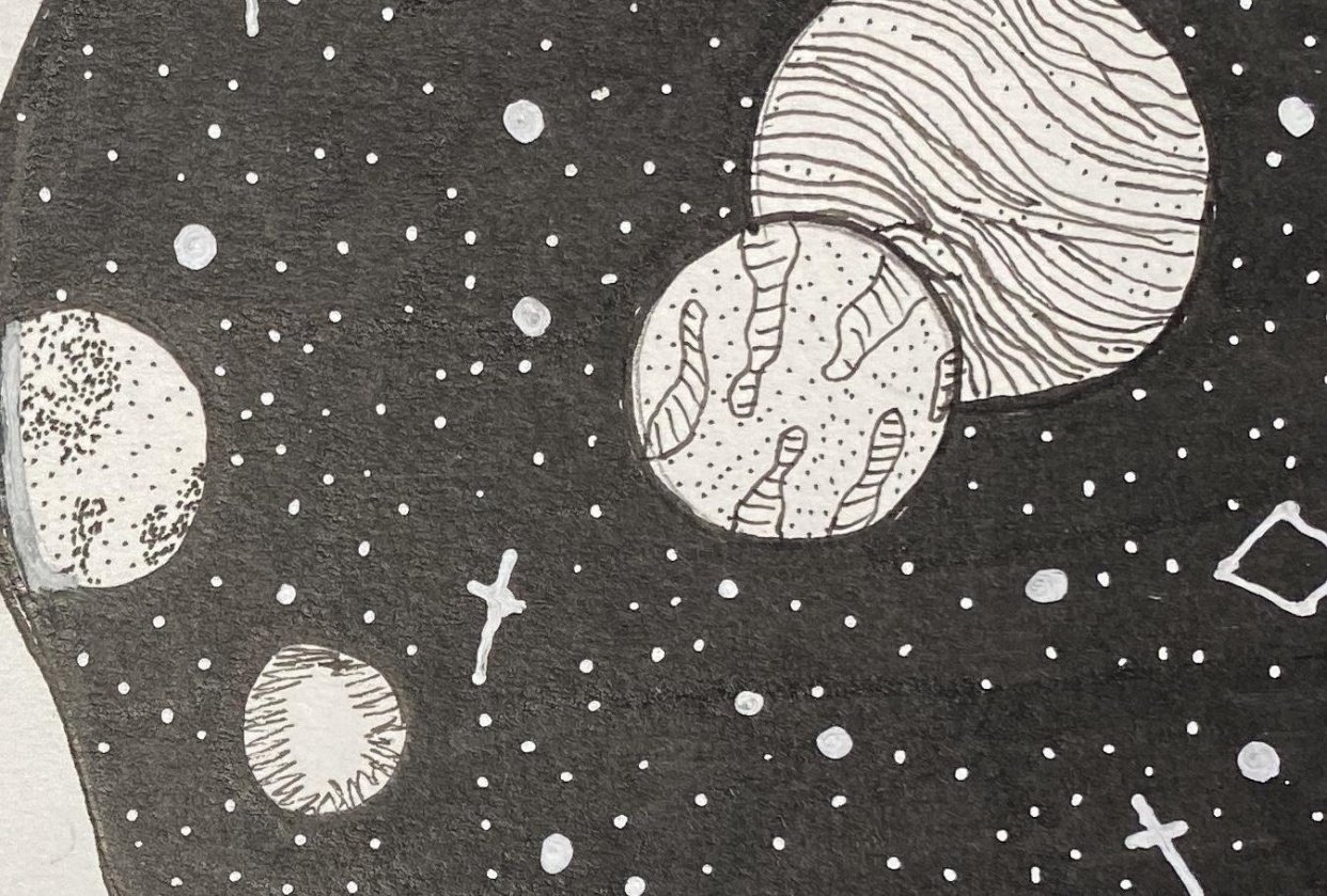 14 Days of Drawing - student project