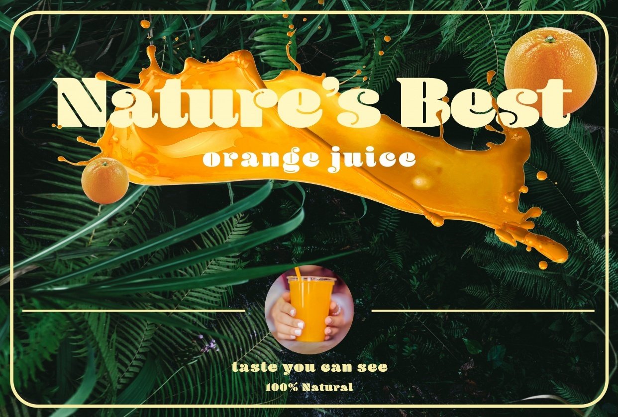 Nature's Best OJ Skillshare Student Project