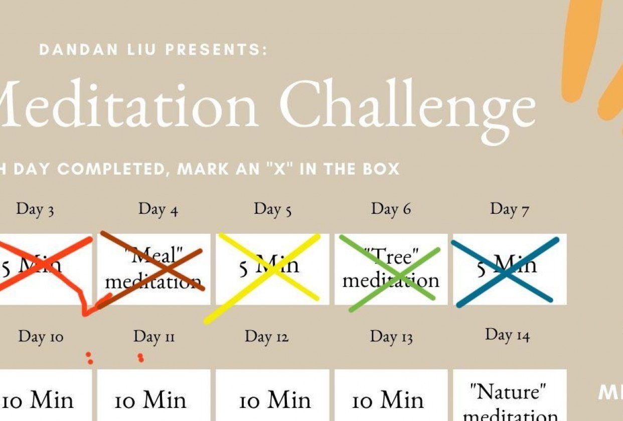 Meditation Challenge - student project