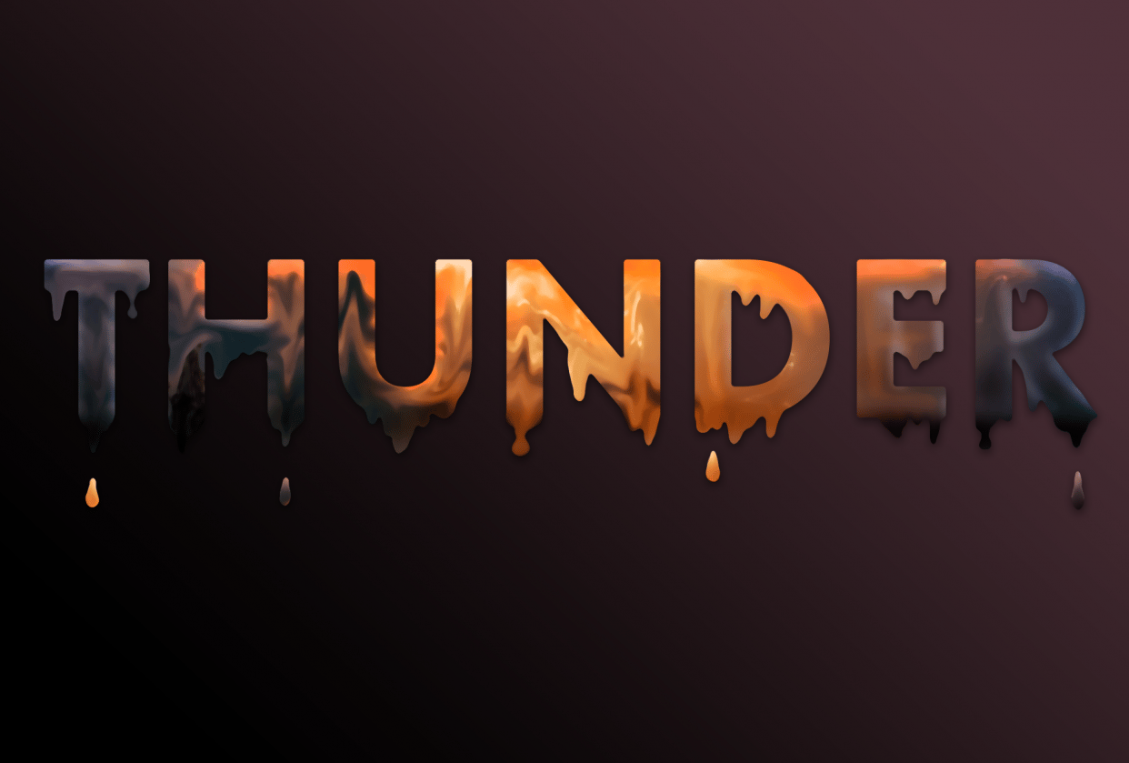 52 drippy paint text Skillshare Student Project