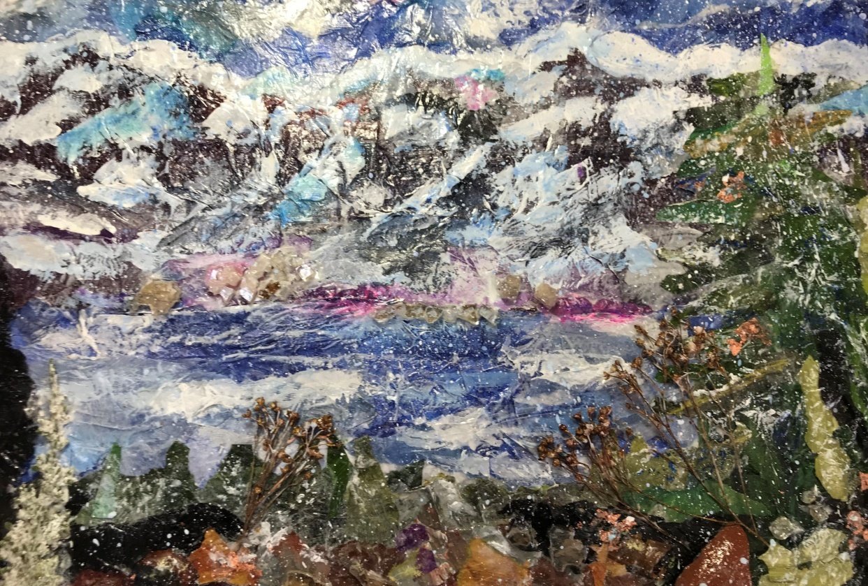 Lake Tahoe Snowy Mist - student project
