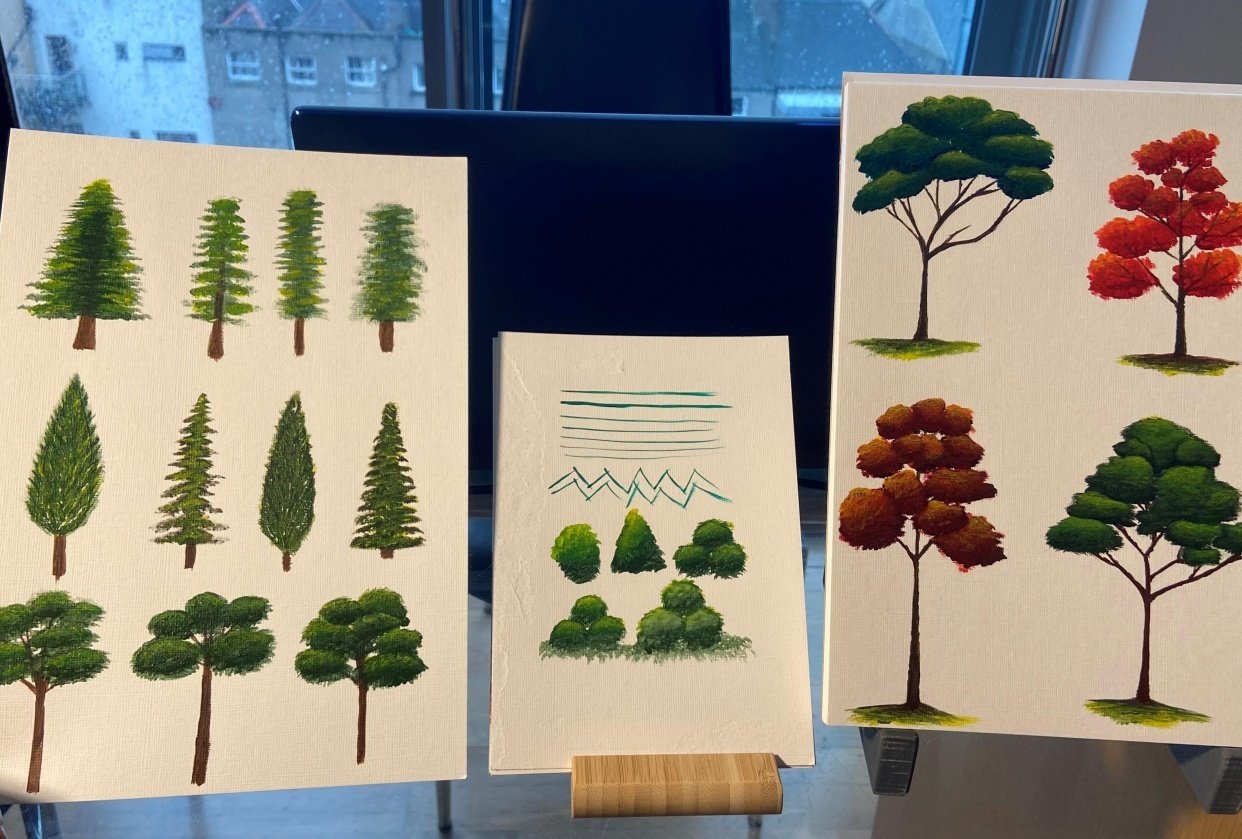 MY FIRST TREES - student project