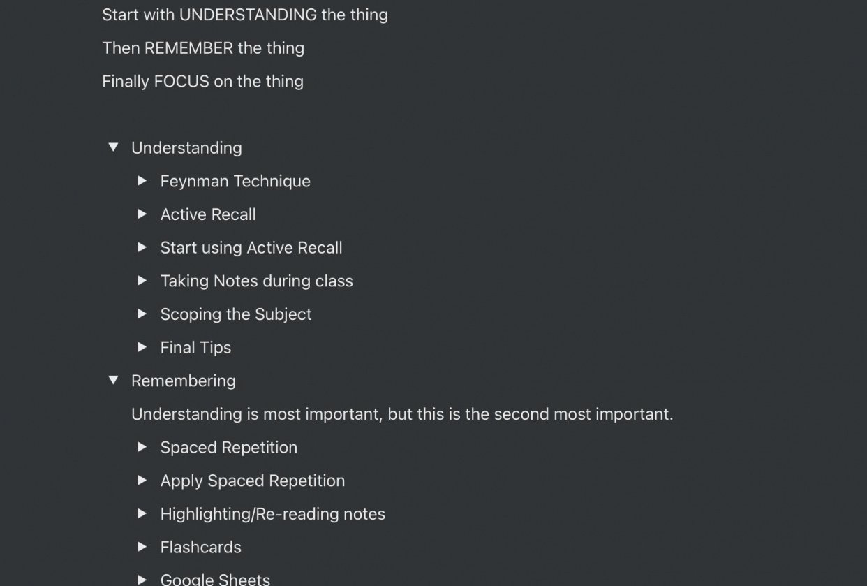 Class Notes - student project