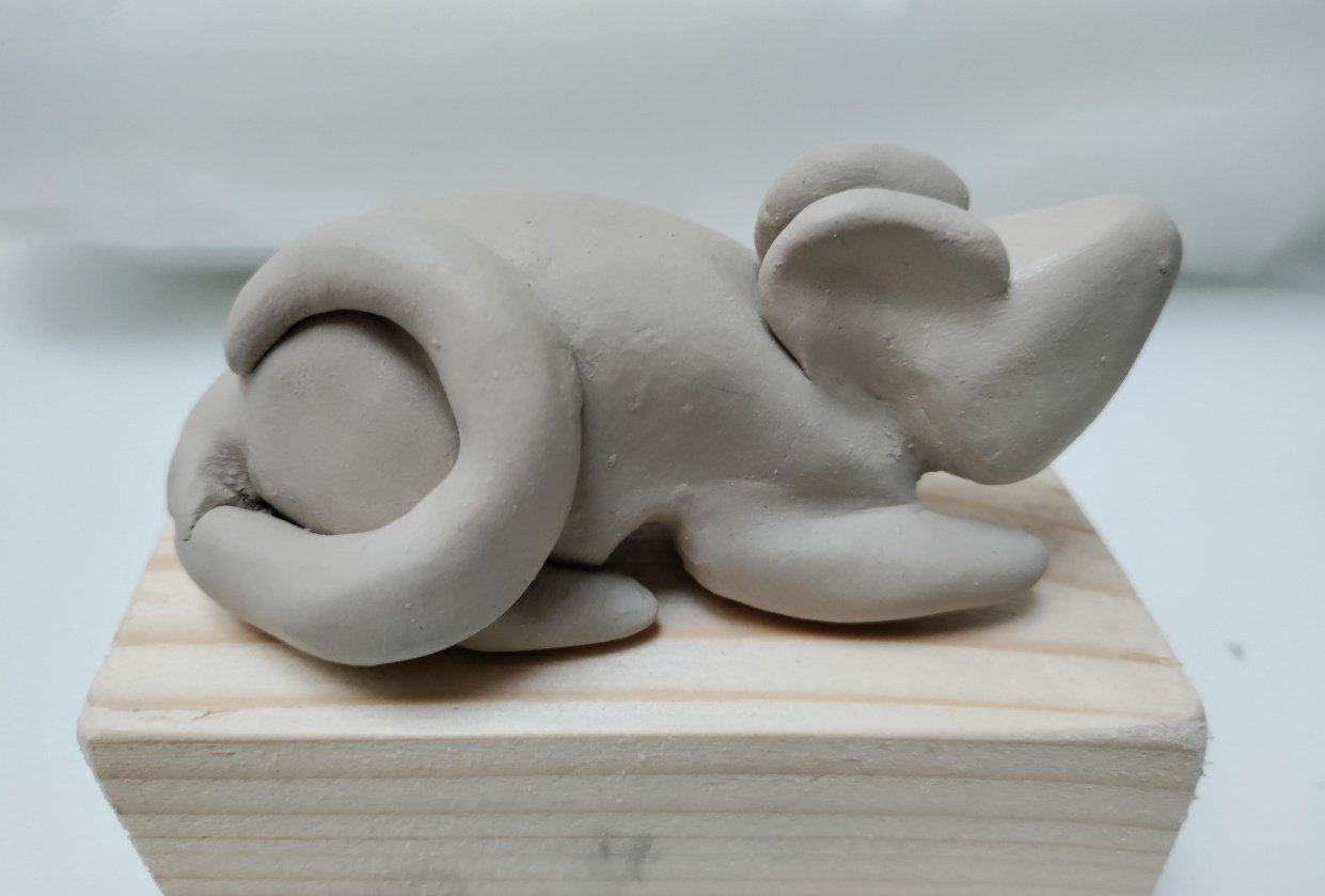 First pot and little rat - student project