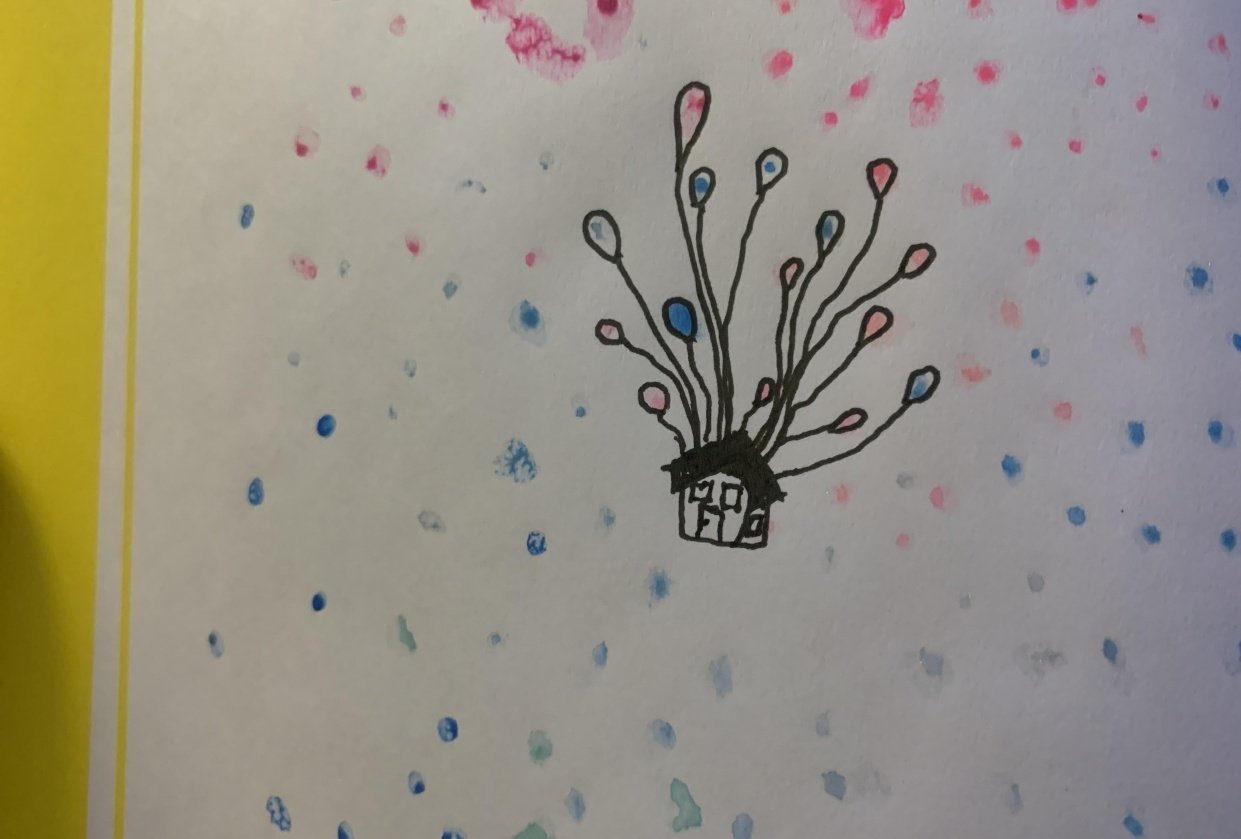 art journaling for beginners 3 - student project
