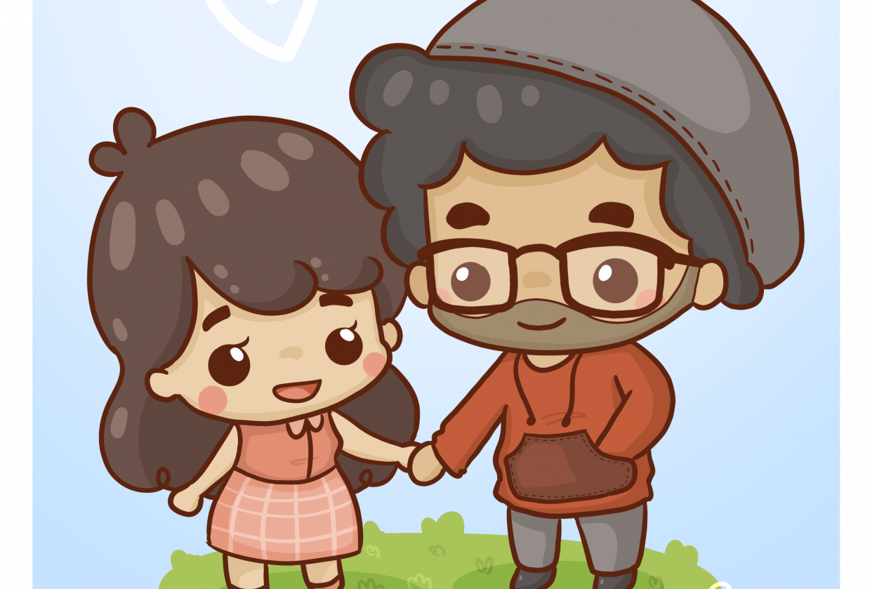 Cute Chibi Characters - student project
