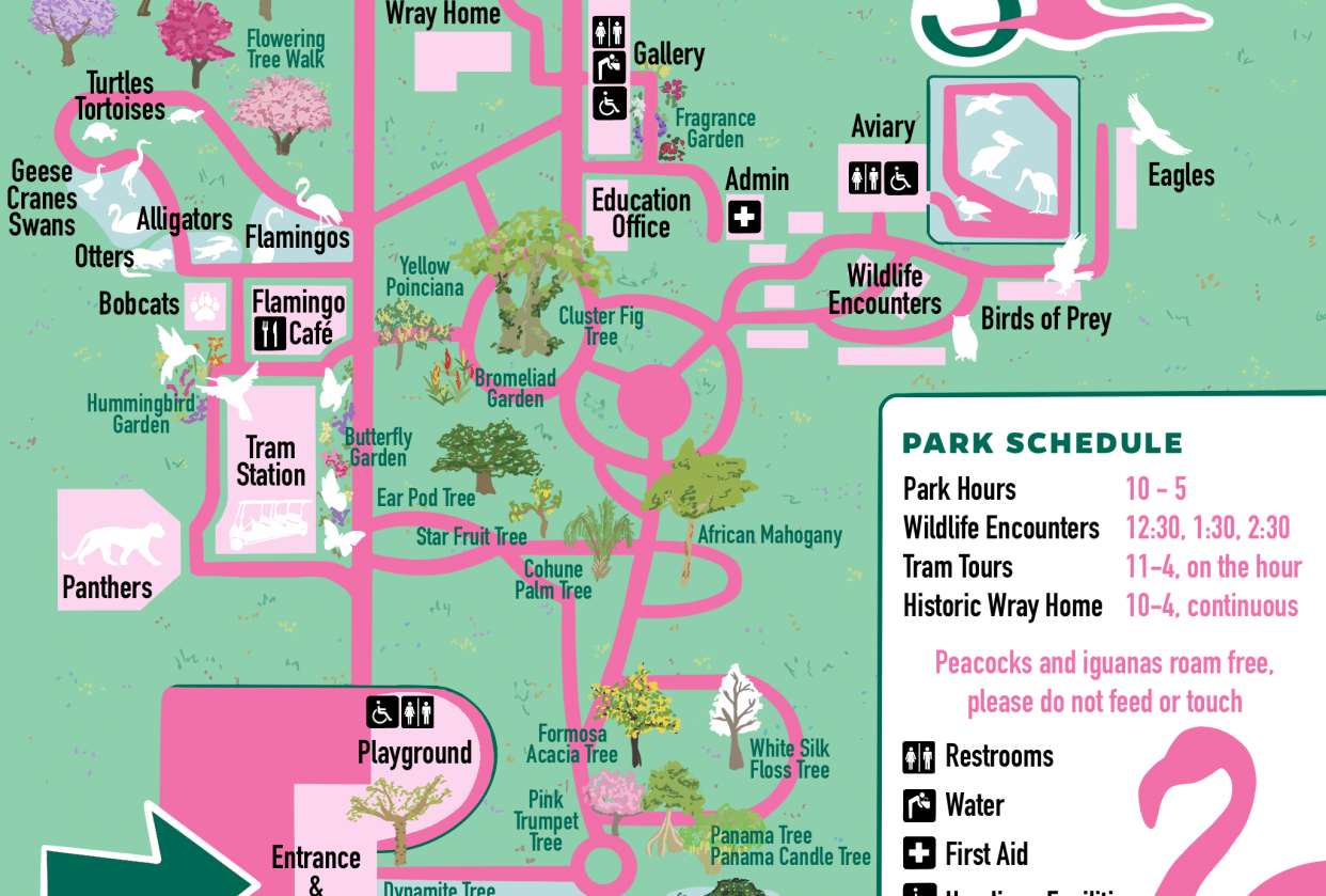 Flamingo Gardens Map Refresh | Skillshare Student Project