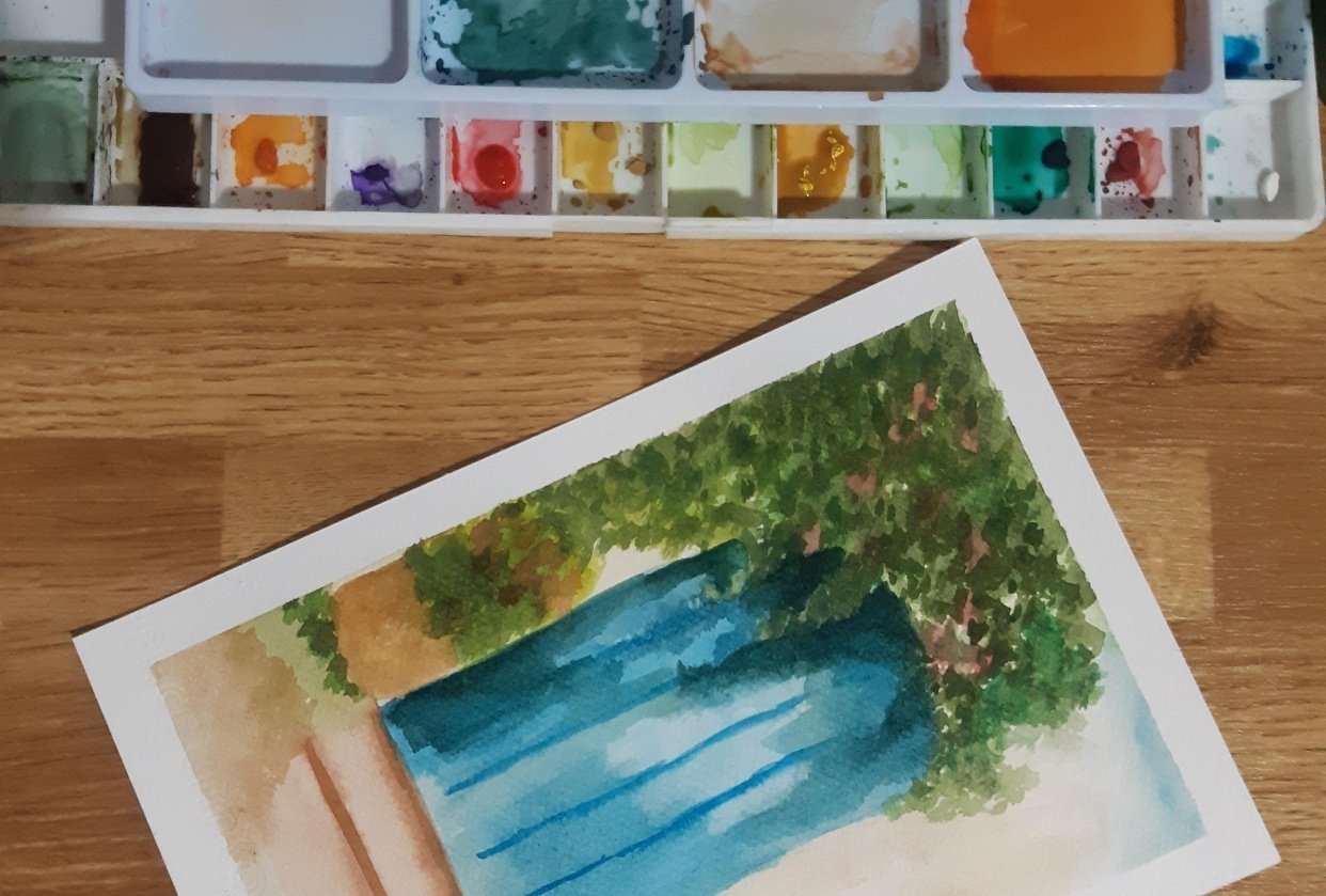 Watercolor Skillshare Student Project