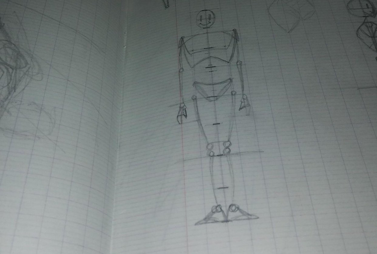 Meh i tried to keep up with him - student project