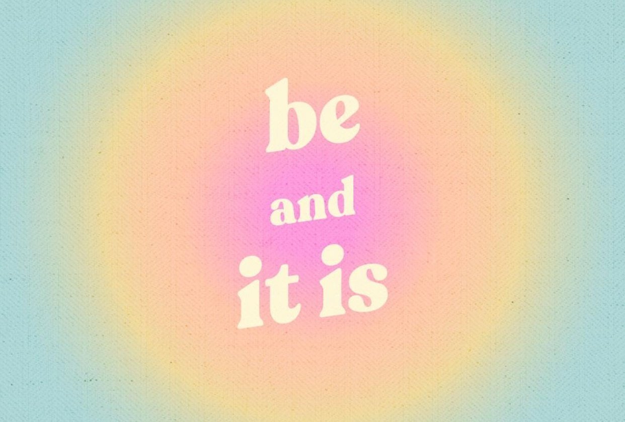 Be and It Is | Skillshare Student Project