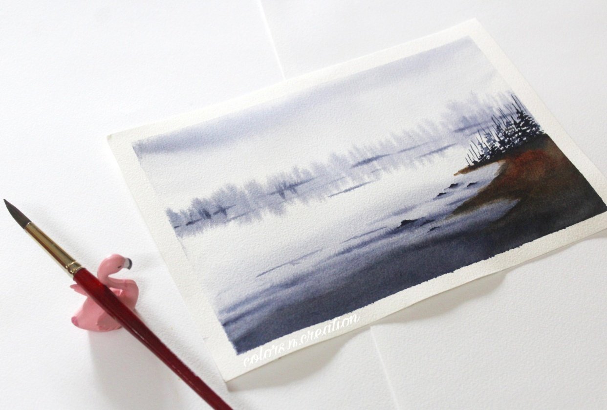 Moody landscape Skillshare Student Project
