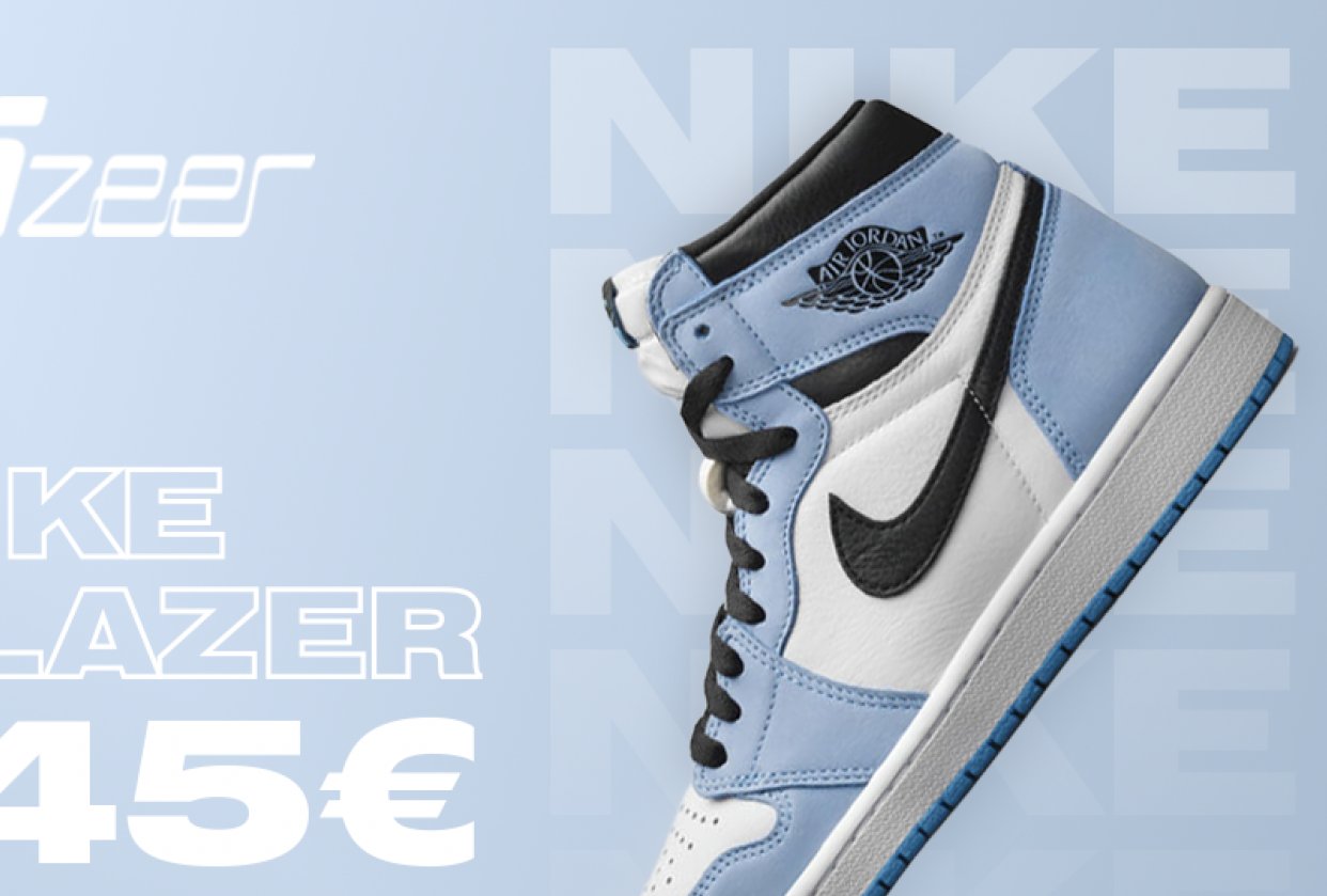 Banner for a sneaker shop in Lithuania - student project