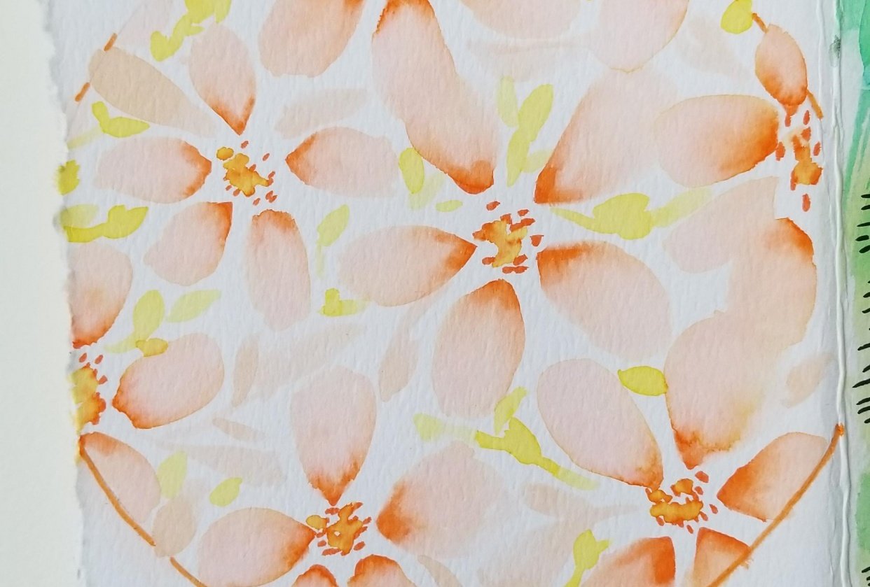 Fabulously fun Florals! - student project