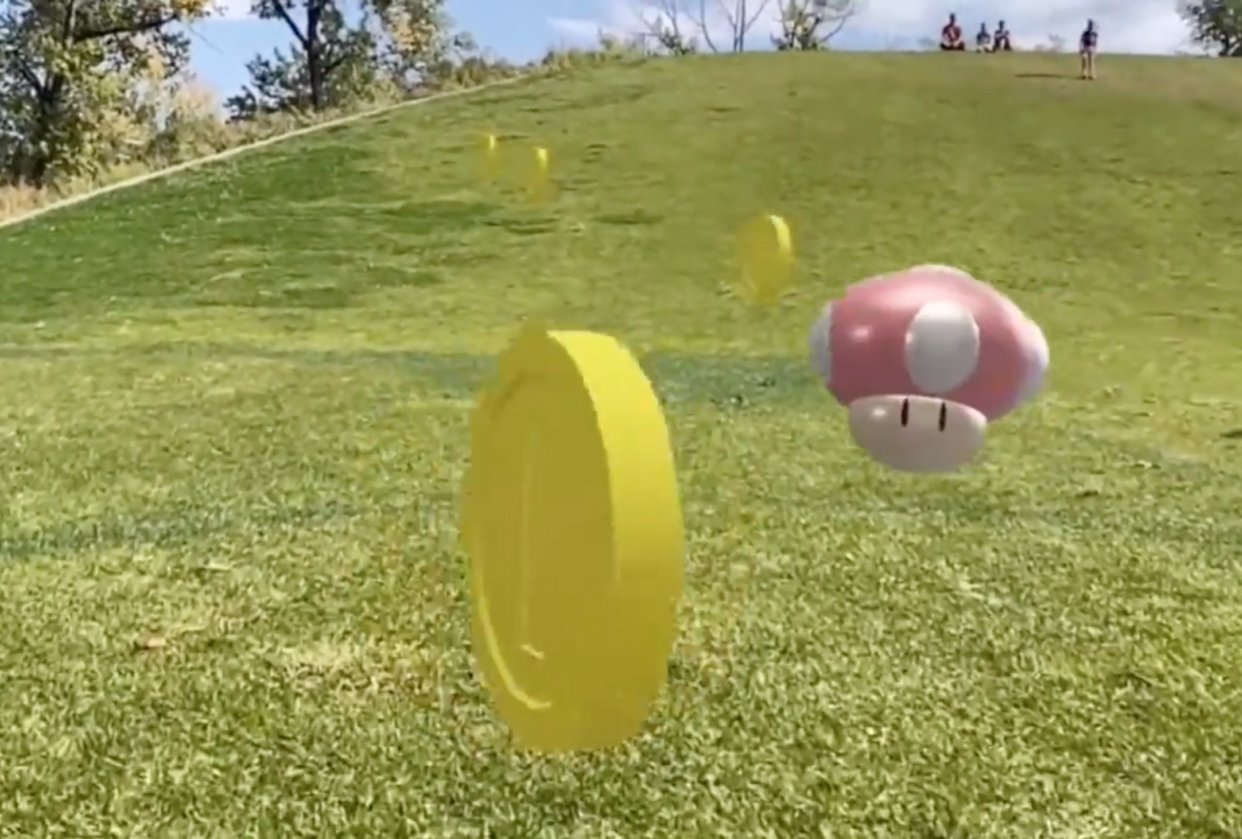 Mushroom Kingdom AR - student project