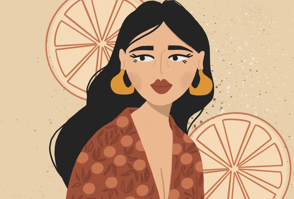Fun with faces - final illustration - student project