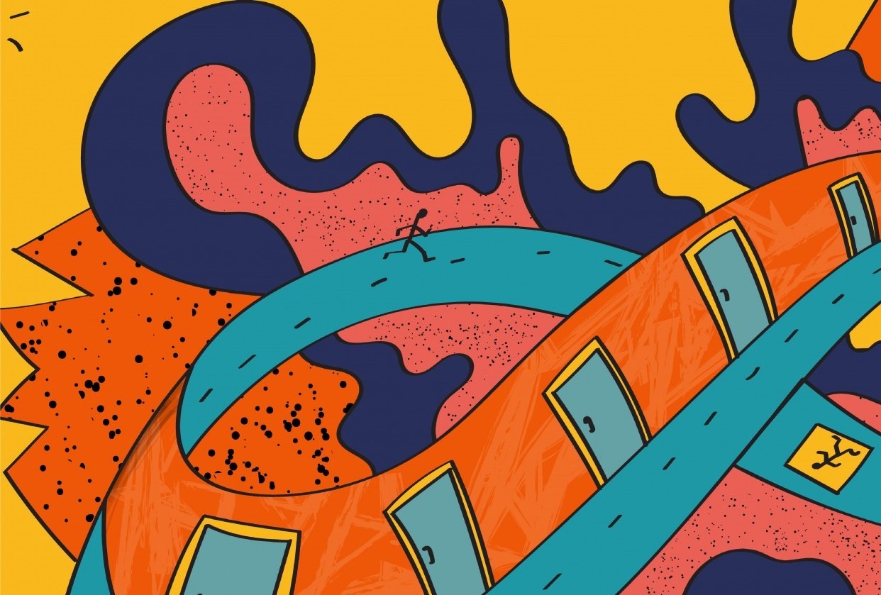 from anxiety to art - student project
