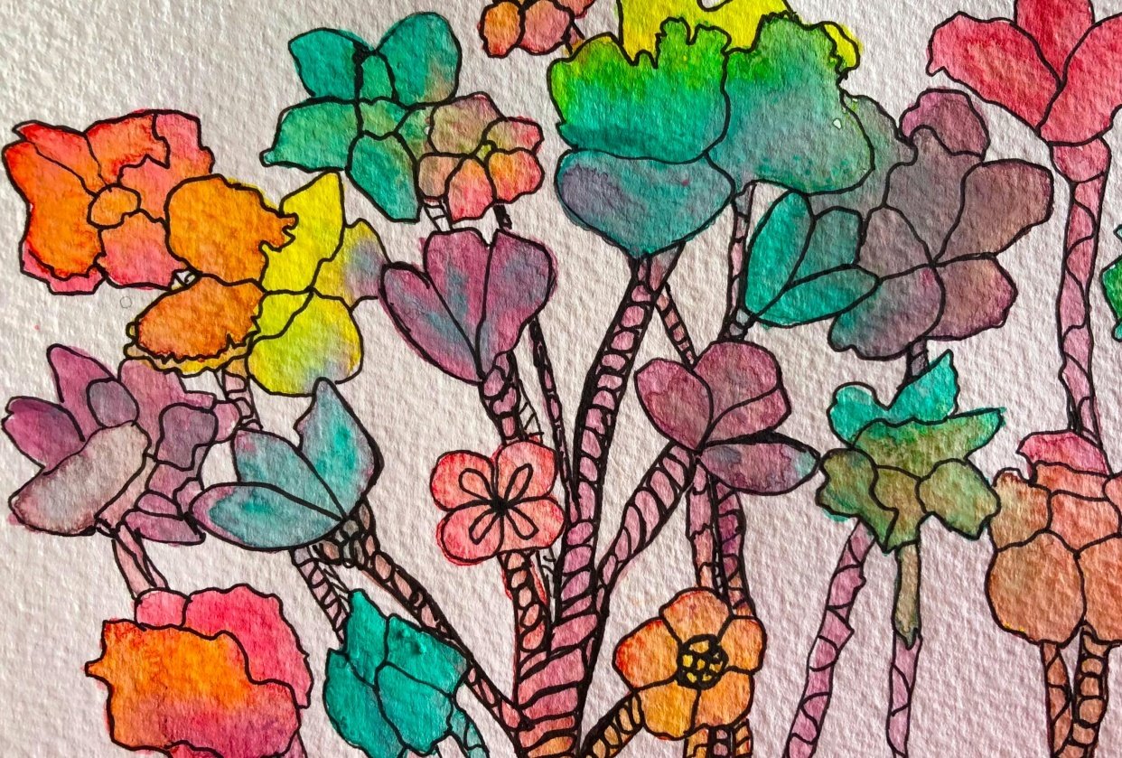 Watercolor - student project
