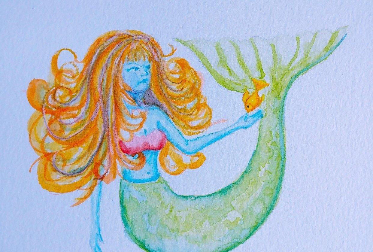Watercolor practice - student project