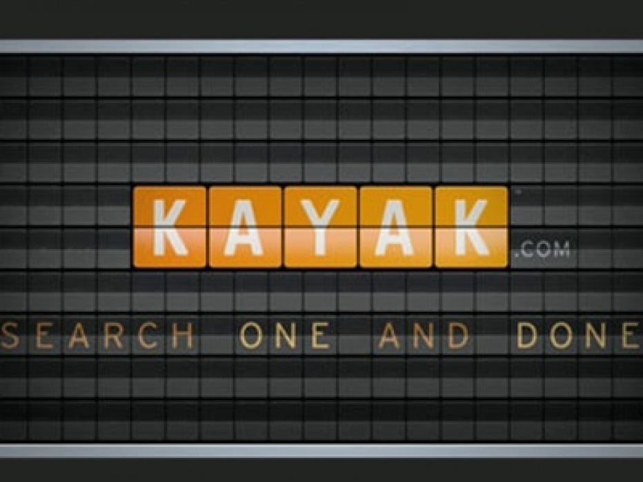Searching for a flight on Kayak.com - student project